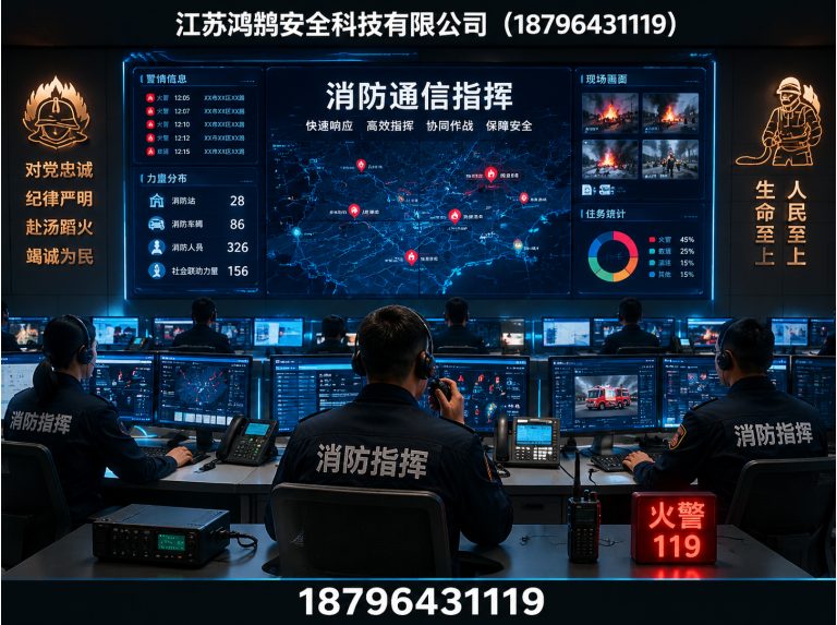 衡阳应急指挥系统展示图